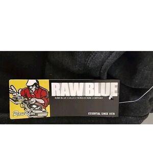 Raw Blue Collection By Denim Company Fs-9245 Colors DK-H- Gray Sweatpants NWT